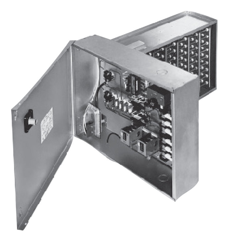 QUA & QUZ Standard Open Coil Duct Heaters